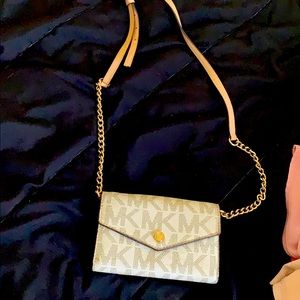Michael Kors strapped cross body bag